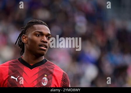 Rafael Leao (AC Milan); während des Fußballspiels der Serie A zwischen Juventus und Mailand im Allianz-Stadion in Turin, Nordwesten Italiens - Samstag, 27. April 2024. Sport - Fußball . (Foto: Marco Alpozzi/Lapresse) Stockfoto