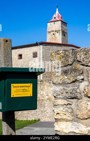 Burg Hausneindorf Selke Aue Stockfoto