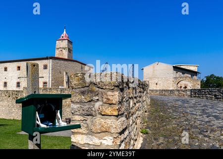 Burg Hausneindorf Selke Aue Stockfoto