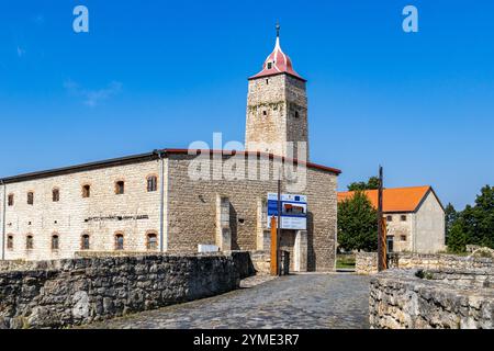 Burg Hausneindorf Selke Aue Stockfoto