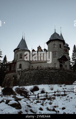 Blick auf das königliche Schloss Savoyen, Italien. Stockfoto