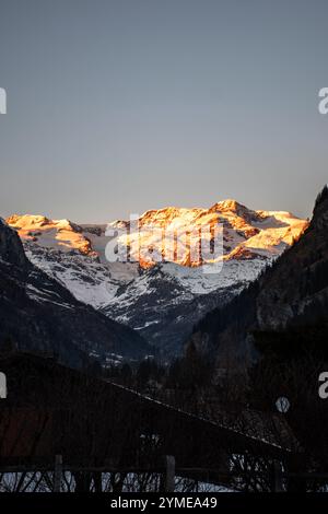 Blick auf das königliche Schloss Savoyen, Italien. Stockfoto