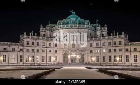 Blick auf den Stupinigi Palast, Turin, Italien Stockfoto