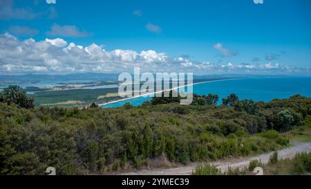 Landschaften rund um die Coromandel-Halbinsel und Tauranga, Nordinsel, Neuseeland. Stockfoto