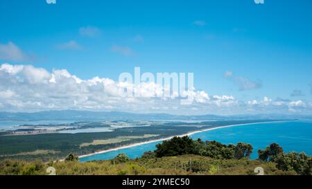 Landschaften rund um die Coromandel-Halbinsel und Tauranga, Nordinsel, Neuseeland. Stockfoto