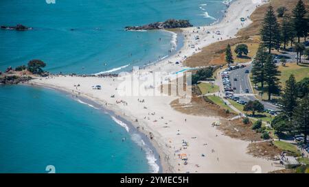 Landschaften rund um die Coromandel-Halbinsel und Tauranga, Nordinsel, Neuseeland. Stockfoto