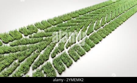 Symbolisches Bild zum Thema Elektrofahrzeuge, Elektromobilität, Verkehrsübergang usw. Stockfoto