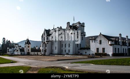 Landschaften rund um Schottland. Burgentour. Frühlingszeit. Stockfoto