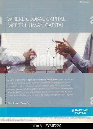 2010 Barclays Capital Ad Stockfoto