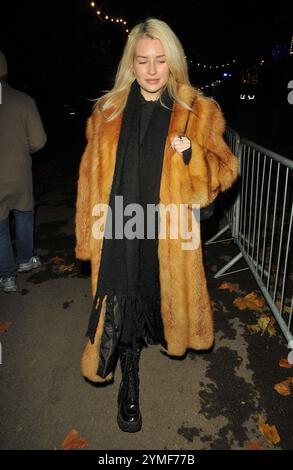 London, Großbritannien. November 2024. Lottie Moss im Hyde Park Winter Wonderland VIP Launch, Hyde Park, am Mittwoch, den 20. November 2024 in London, England, Großbritannien. CAP/CAN © CAN/Capital Pictures Credit: Capital Pictures/Alamy Live News Stockfoto