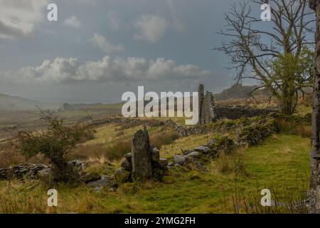 CWM Ystradllyn und Gorseddau und Prince of Wales Schieferbrüche Stockfoto