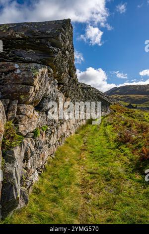 CWM Ystradllyn und Gorseddau und Prince of Wales Schieferbrüche Stockfoto