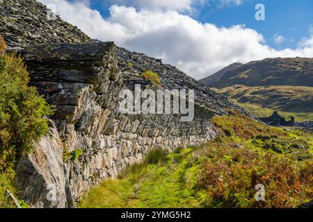 CWM Ystradllyn und Gorseddau und Prince of Wales Schieferbrüche Stockfoto