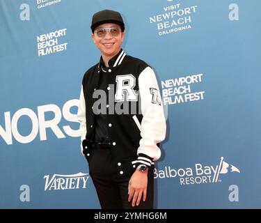 Newport Beach Film Festival Honors and Varietys 10 Actors to Watch im Balboa Bay Club am 20. Oktober 2024 in Newport Beach, KALIFORNIEN mit: Justin Wu Where: Newport Beach, California, United States Wann: 20 Oct 2024 Credit: Nicky Nelson/WENN Stockfoto