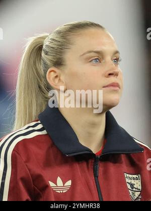 North London, Großbritannien. November 2024. North London, England, 21. November 2024: Alessia Russo (23 Arsenal) vor dem Spiel der UEFA Women's Champions League zwischen Arsenal und Juventus im Emirates Stadium in North London. (Jay Patel/SPP) Credit: SPP Sport Press Photo. /Alamy Live News Stockfoto