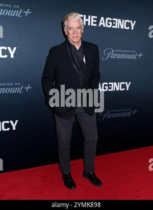 New York City, USA. November 2024. Christopher McDonald nahm an der Premiere der „Agentur“-Serie Teil, die am 21. November 2024 im Museum of Modern Art in New York City stattfand © Steven Bergman/AFF-USA. COM Credit: AFF/Alamy Live News Stockfoto