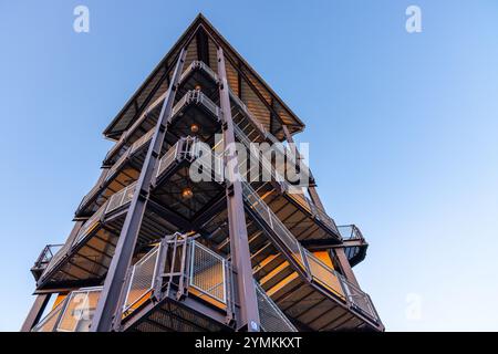 Schleuse Rothensee Magdeburg Sachsen Anhalt Bundeswasserstraße Stockfoto