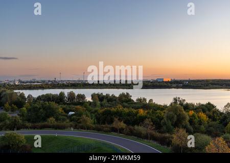 Schleuse Rothensee Magdeburg Sachsen Anhalt Bundeswasserstraße Stockfoto