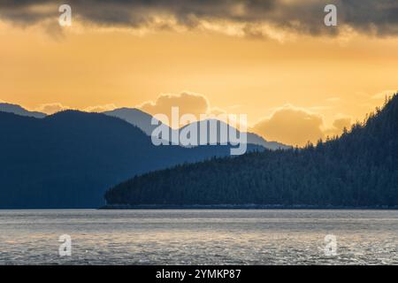 Kanada, British Columbia, Central Coast, Great Bear Rain Forest, Stockfoto