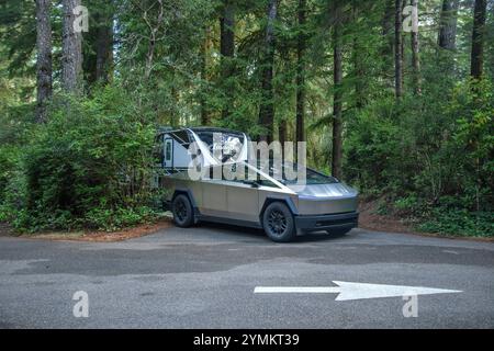 USA, Oregon, Oregon Coast, Jessie M. Honeyman Memorial State Park, 2024 Stockfoto