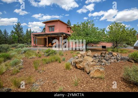 USA, Oregon, Bend, Rancho Las Hierbas, Stockfoto