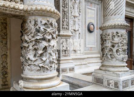 Die Kirche St. Maria der Wunder in Brescia, Italien oder Chiesa di Santa Maria dei Miracoli Stockfoto