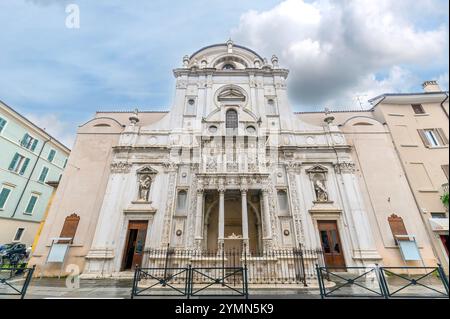 Die Kirche St. Maria der Wunder in Brescia, Italien oder Chiesa di Santa Maria dei Miracoli Stockfoto