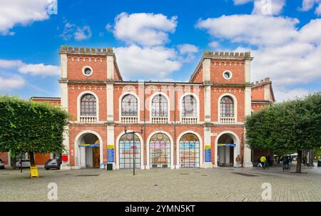 Brescia, Italien. Der alte Bahnhof oder Bahnhof Stockfoto