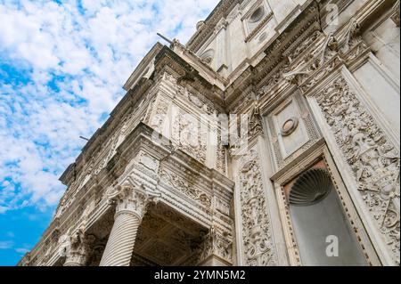 Die Kirche St. Maria der Wunder in Brescia, Italien oder Chiesa di Santa Maria dei Miracoli Stockfoto