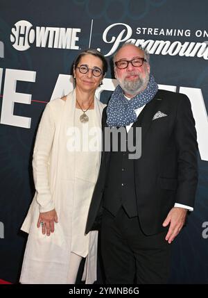 Alex Berger nimmt am 21. November 2024 an der „The Agency“ New York Premiere auf der MOMA in New York, New York, USA Teil. Robin Platzer/ Twin Images/ Credit: SIPA USA/Alamy Live News Stockfoto