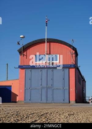 Caister Lifeboat Station Caister-on-Sea Norfolk Stockfoto