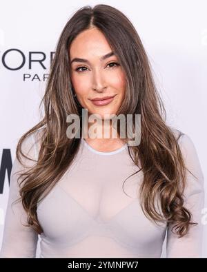 HOLLYWOOD, LOS ANGELES, KALIFORNIEN, USA – 21. NOVEMBER: Danielle Robay kommt zur 19. Jährlichen L’Oreal Paris’ Women of Worth Celebration 2024, die am 21. November 2024 im NeueHouse Hollywood in Hollywood, Los Angeles, Kalifornien, USA stattfindet. (Foto: Xavier Collin/Image Press Agency) Stockfoto