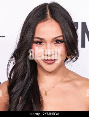 HOLLYWOOD, LOS ANGELES, KALIFORNIEN, USA – 21. NOVEMBER: Jenn Tran kommt zur 19. Jährlichen L’Oreal Paris’ Women of Worth Celebration 2024, die am 21. November 2024 im NeueHouse Hollywood in Hollywood, Los Angeles, Kalifornien, USA stattfindet. (Foto: Xavier Collin/Image Press Agency) Stockfoto