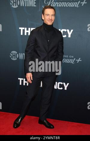 New York, NY, USA. November 2024. Michael Fassbender bei Paramount's and Showtime's New York Premiere der Agentur im Museum of Modern Art in New York City am 21. November 2024 Credit: RW/Media Punch/Alamy Live News Stockfoto