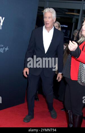 New York, NY, USA. November 2024. Richard Gere, bei Paramount's and Showtime's New York Premiere der Agentur im Museum of Modern Art in New York City am 21. November 2024 Credit: RW/Media Punch/Alamy Live News Stockfoto