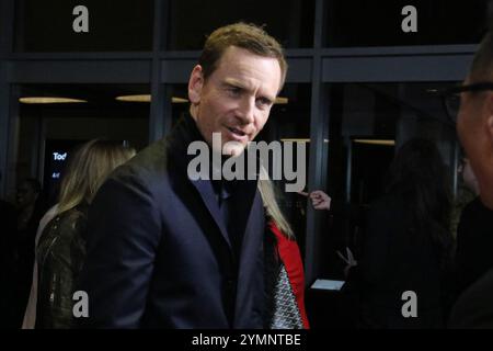 New York, NY, USA. November 2024. Michael Fassbender bei Paramount's and Showtime's New York Premiere der Agentur im Museum of Modern Art in New York City am 21. November 2024 Credit: RW/Media Punch/Alamy Live News Stockfoto