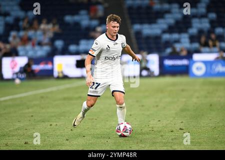 22. November 2024; Allianz Stadium, Sydney, NSW, Australien: A-League Football, Newcastle Jets gegen Central Coast Mariners; Sasha Kuzevski von den Central Coast Mariners Stockfoto