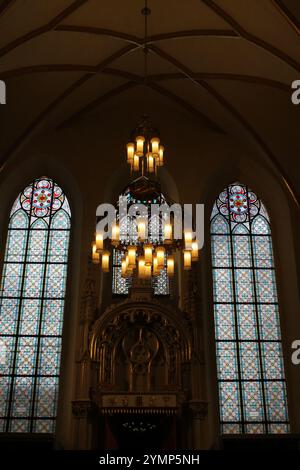 Synagoge in Prag Stockfoto