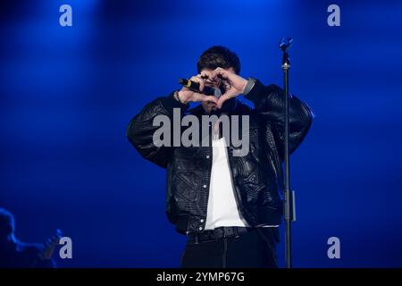 Neapel, Italien. November 2024. Neapel, Italien. Duncan James of Blue tritt am 21. November 2024 live im Palapartenope in Neapel auf. (Foto: /SIPA USA) Credit: SIPA USA/Alamy Live News Stockfoto