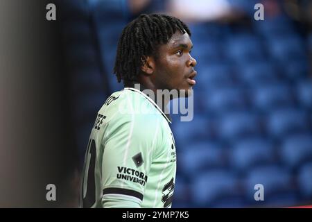 22. November 2024; Allianz Stadium, Sydney, NSW, Australien: A-League Football, Perth Glory gegen Western United; Abel Walatee von Western United Stockfoto