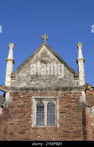 Totnes, Devon, Großbritannien, 16. Januar. Außenansicht der St. Marys Church in Totnes, Devon am 16. Januar 2024 Stockfoto