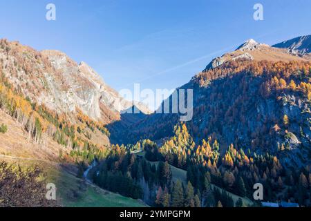 Weiler Hinterbichl, Dorferbachtal Prägraten am Großvenediger Osttirol, Osttirol Tirol, Tirol Österreich Stockfoto