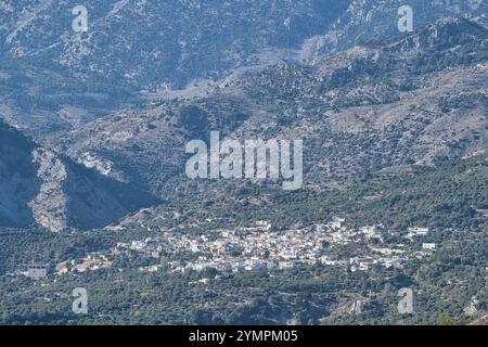 Griechenland, Greee, Kreta, Ierapetra, Berge, Hügel, Dorf, Bergdorf, Stockfoto