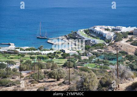 Griechenland, Greee, Kreta, Ierapetra, Meer, Meer, Hafen, Elounda, Stockfoto