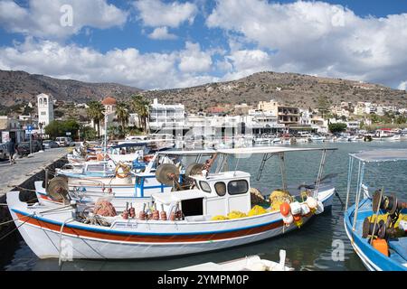 Griechenland, Greee, Kreta, Ierapetra, Meer, Meer, Hafen, Elounda, Stockfoto