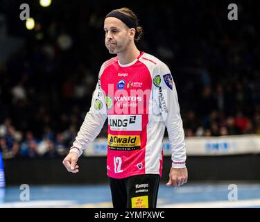 Eisenach, Deutschland. November 2024. Silvio Heinevetter (ThSV Eisenach, #12) GER, Thüringen, ThSV Eisenach gegen MT Melsungen, Handball, Daikin 1. Handballbundesliga, 11.Spieltag, Saison 2024/2025, Freitag, 22.11.2024, 19,00 Uhr Foto: Eibner-Pressefoto/Martin Herbst Credit: dpa/Alamy Live News Stockfoto