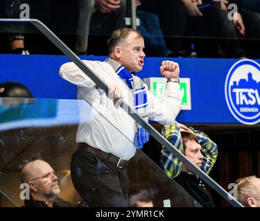 Eisenach, Deutschland. November 2024. Shpetim Alaj (Praesident, ThSV Eisenach) GER, Thüringen, ThSV Eisenach gegen MT Melsungen, Handball, Daikin 1. Handballbundesliga, 11.Spieltag, Saison 2024/2025, Freitag, 22.11.2024, 19,00 Uhr Foto: Eibner-Pressefoto/Martin Herbst Credit: dpa/Alamy Live News Stockfoto