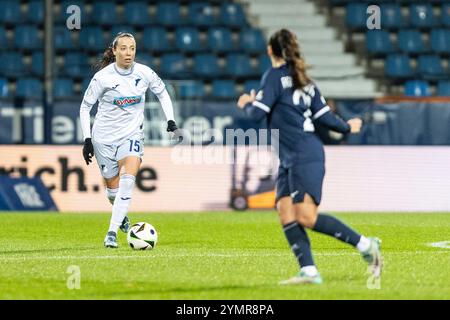 15 DFB-Pokal Frauen 2024/25, Achtelfinale: VfL Bochum - TSG Hoffenheim; Vonovia Ruhrstadion, Bochum; 22.11.2024 DFB-Vorschriften verbieten jede Verwendung von Fotografien als Bildsequenzen und/oder Quasi-Video. Quelle: dpa Picture Alliance/Alamy Live News Stockfoto