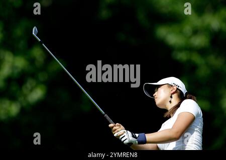 Michelle wie spielte bei der LPGA Championship in Havre de Grace, MD. Stockfoto