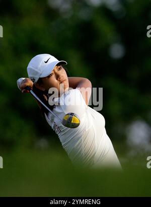 Michelle wie spielte bei der LPGA Championship in Havre de Grace, MD. Stockfoto